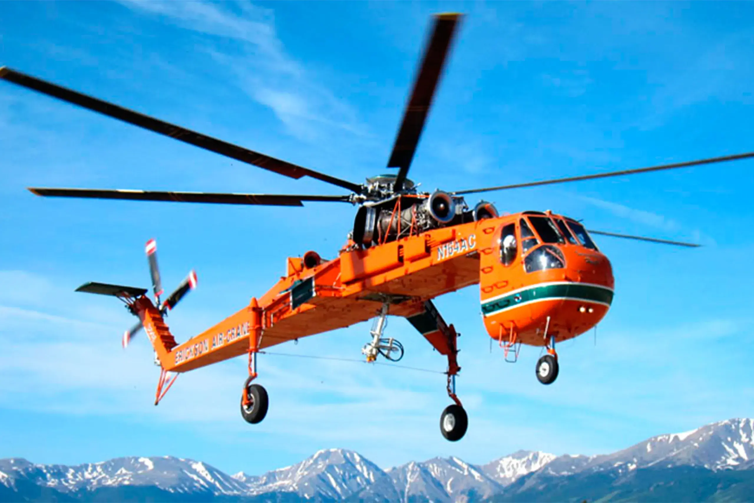 Renta de Helicóptero Sikorsky S-64 Skycrane